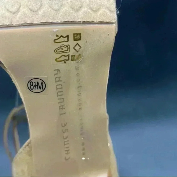 Chinese Laundry strappy heel size 8 1/2 - Picture 9 of 9